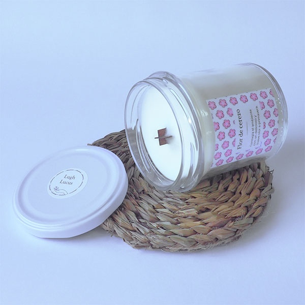 Vela de Flor de Cerezo - Imagen 3