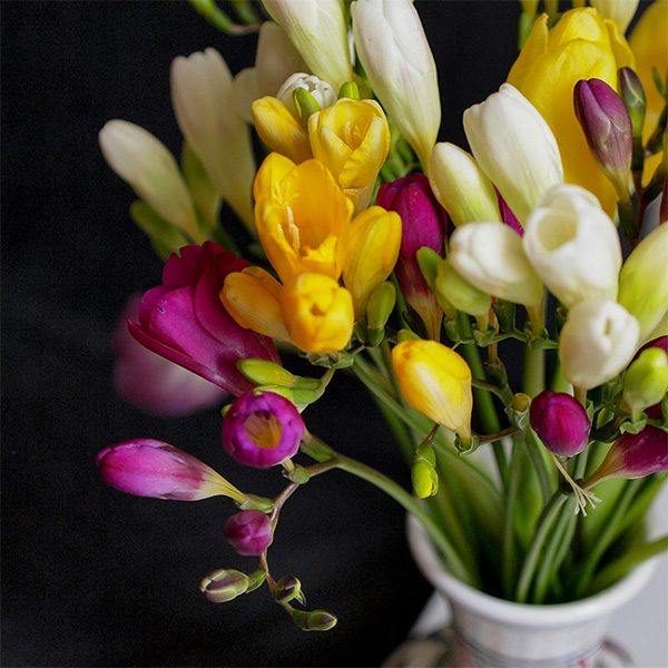 Vela de Pera y Freesia - Imagen 4