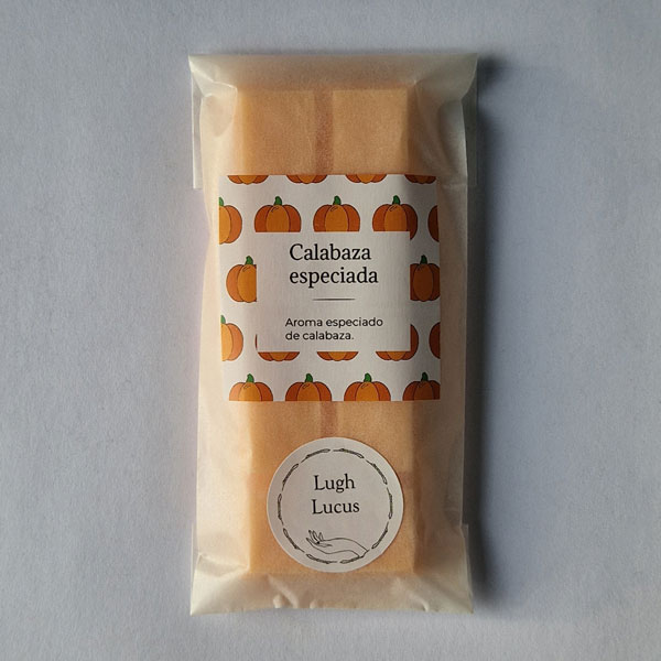 Tableta melt de Calabaza especiada