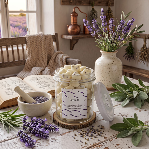 Tarro melts de Lavanda