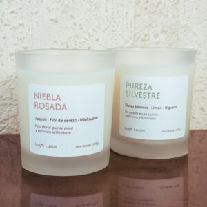 Pack velas florales